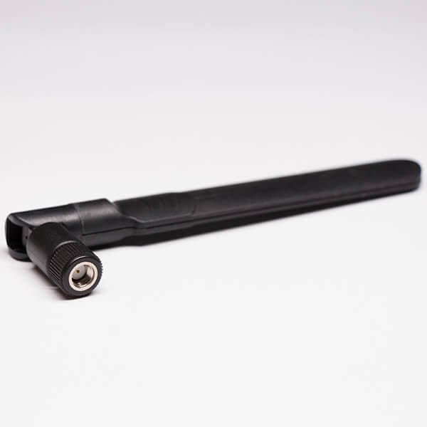 wifi路由器天線2.4/5.0G 3 dbi 黑色大s劍狀天線4+2圈配SMA母座 wifi路由器天線2.4/5.0G 3 dbi 黑色大s劍狀天線4+2圈配SMA母座